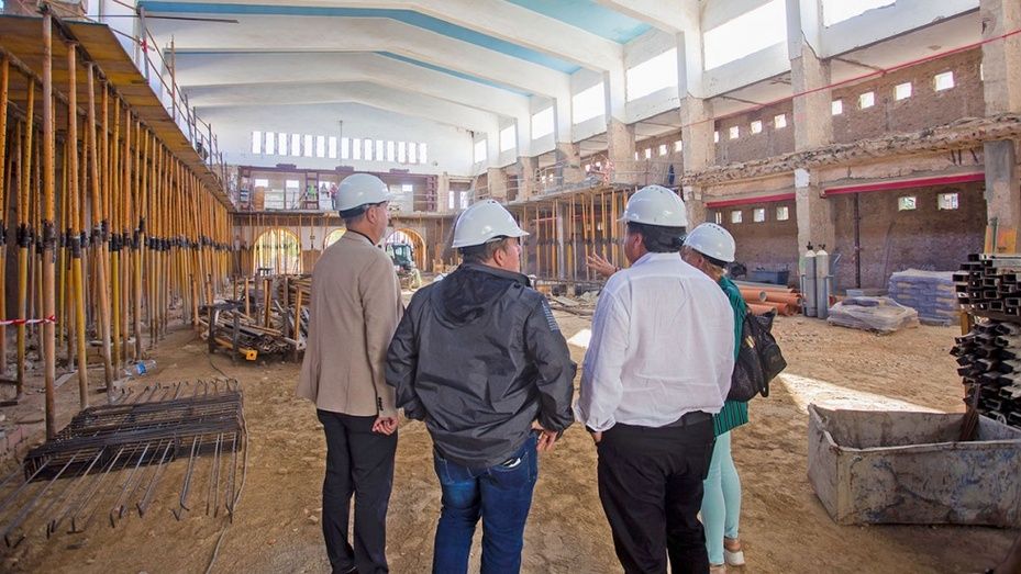 Así avanzan las obras en el Mercado de San Sebastián