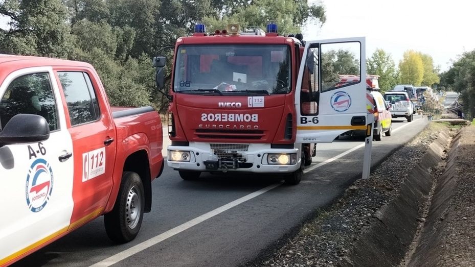 Fallece en Cortegana un motorista que chocó con un todoterreno