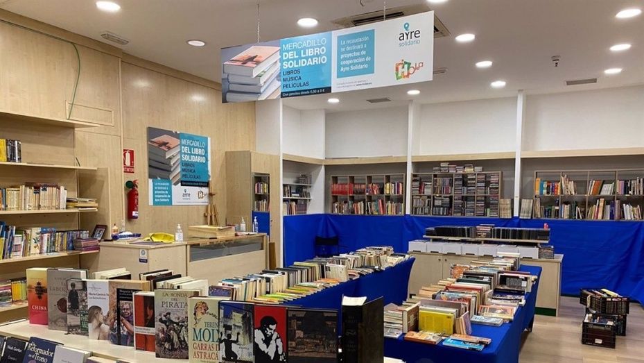 El Mercadillo del Libro Solidario regresa a la plaza del Punto tras dos años