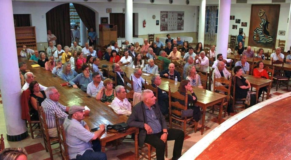 La presentación del cartel marca el inicio de los actos del cincuentenario del la Peña Flamenca de Huelva