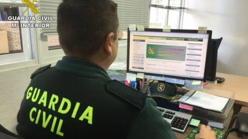 La Guardia Civil investiga un atraco a mano armada en un salón de juegos de Moguer