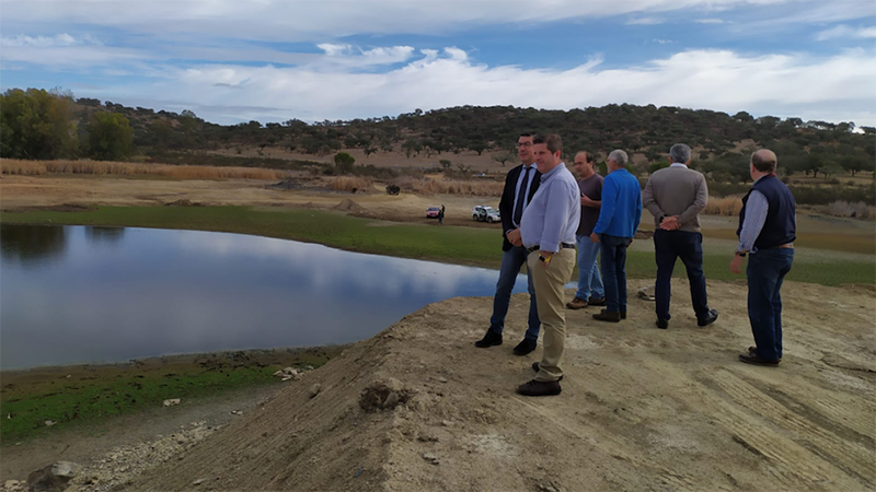 Las lluvias de las últimas semanas permiten poner fin a los cortes de agua en Encinasola
