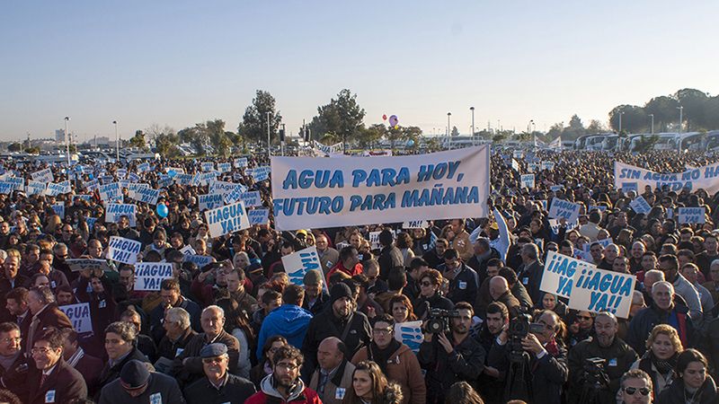 Huelva, hacia el 10N. Gestión del agua