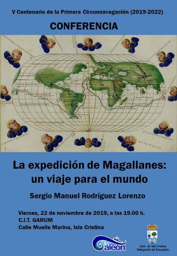 Sergio Manuel Rodríguez departirá sobre 'La expedición de Magallanes' en Isla