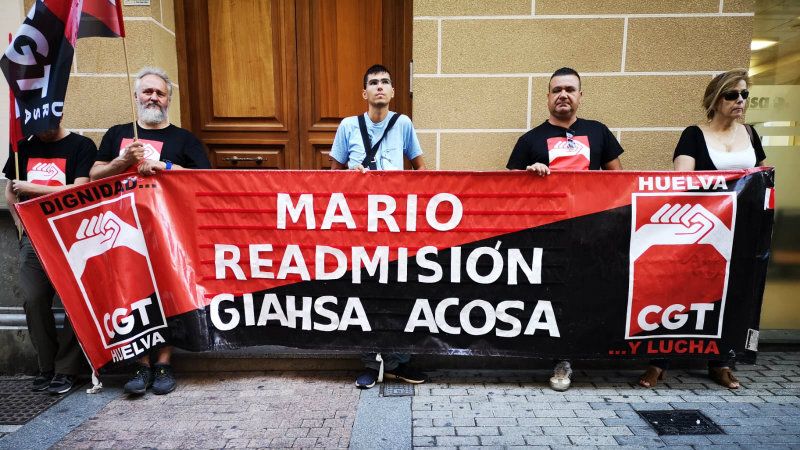 CGT se concentrará a las puertas del Juzgado de lo Social por el despido de su delegado sindical en Giahsa
