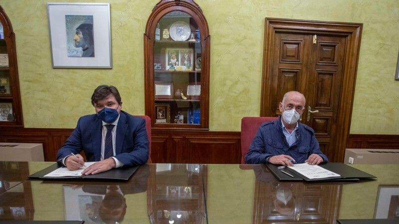 El convenio con Aspacehu servirá para paliar los sobrecostes que ha implicado la prevención del Covid-19