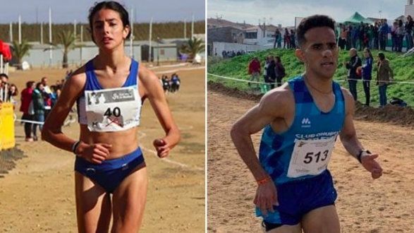 Zenobia Benítez y Hamza Aitmansour representarán a Andalucía en el Nacional de Trail