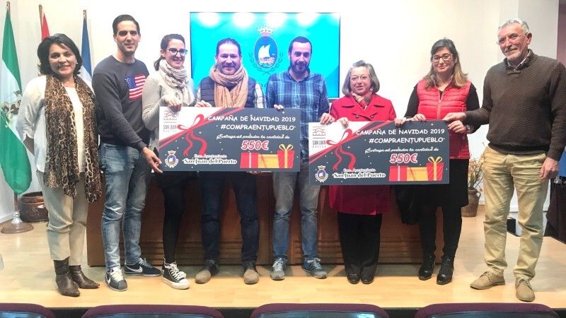 San Juan del Puerto repartirá en una campaña navideña 50 cheques de 300 euros