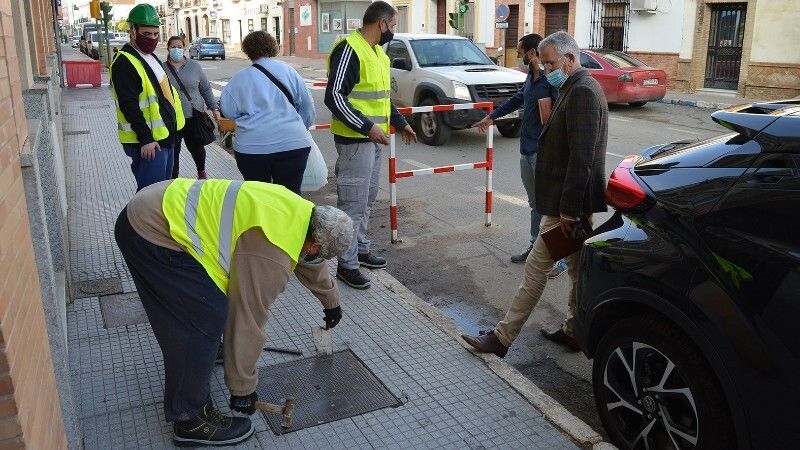 San Juan del Puerto remodela la calle Real para acoger en seis meses el futuro Centro Comercial Abierto