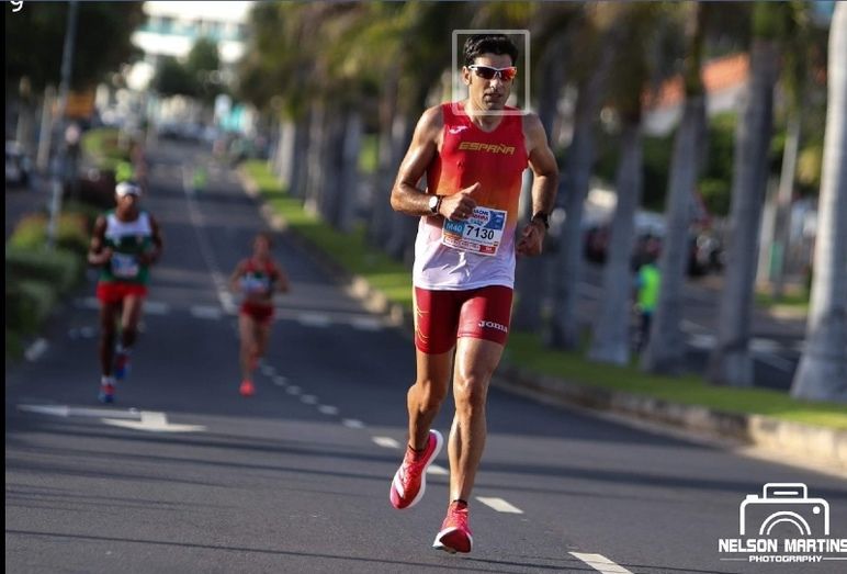 Fantástico José Luis Ferrer, subcampeón europeo M45 de media maratón