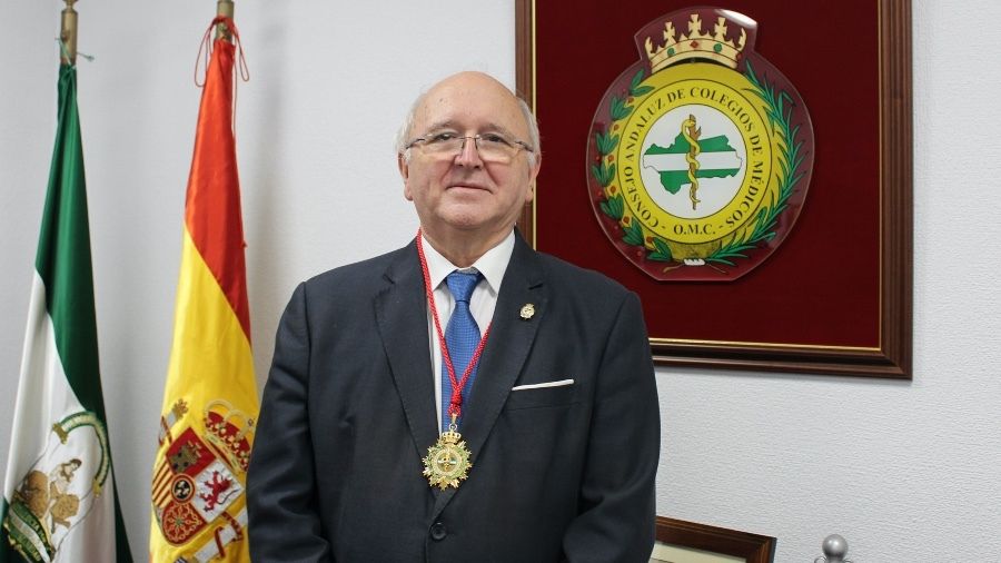 Antonio Aguado, elegido presidente del Consejo Andaluz de Colegios de Médicos