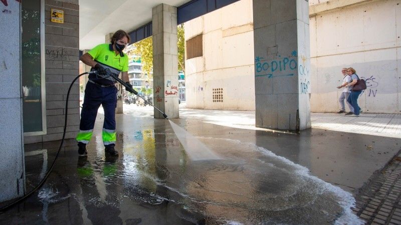 El plan de Acción de Mejora de la Limpieza en la capital inicia su segunda vuelta