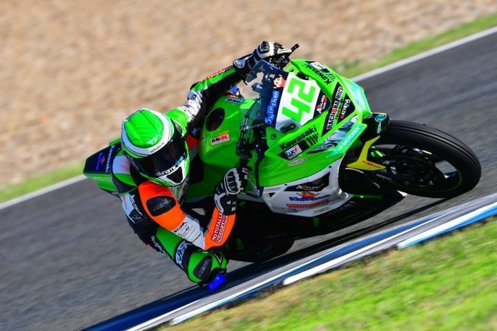 Una pole y dos caídas, balance de Raúl Pérez en el cierre del Campeonato de España de Velocidad