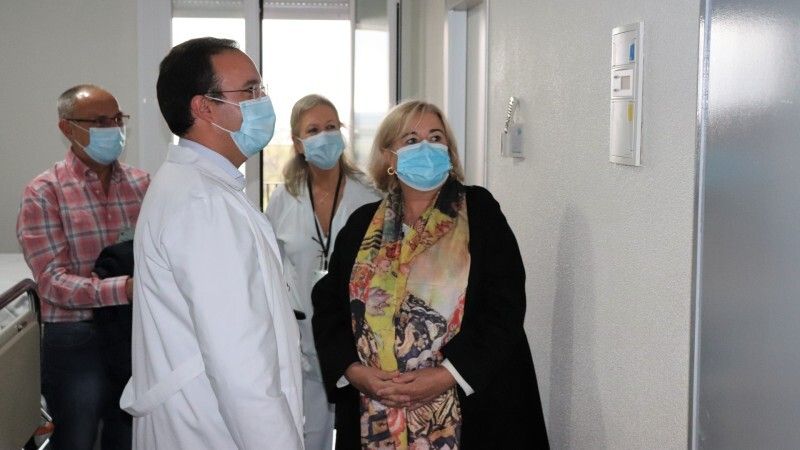 El Hospital Vázquez Díaz moderniza un ala y mejora el confort con una inversión de 355.000 euros