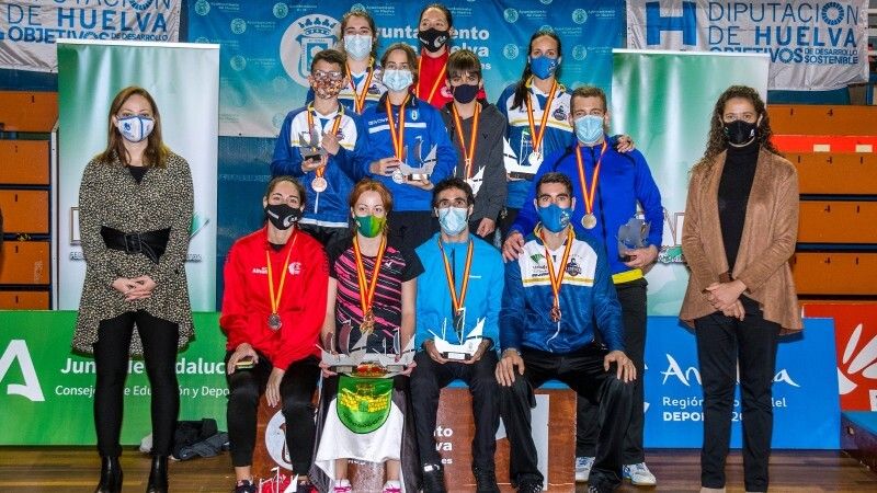 Pablo Abián y Manuela Díaz se coronan como campeones de España en Huelva