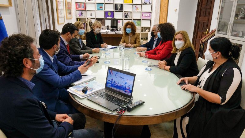 Diputación y Gobierno central se reúnen para avanzar en la transformación digital de la provincia