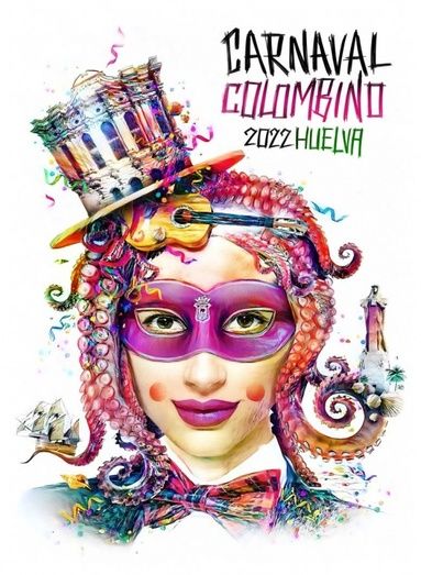 'Pulpo Woman', elegido como cartel oficial del próximo Carnaval Colombino