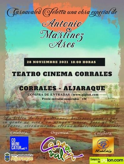 El Martínez Ares 'más íntimo' llega este domingo al teatro de Corrales