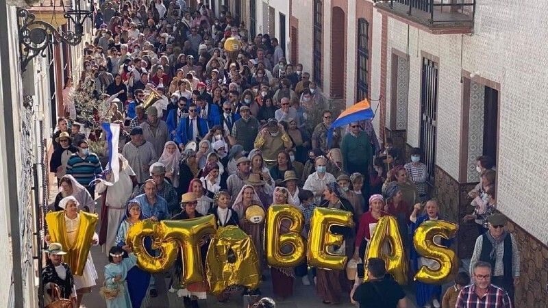 Beas se echa a la calle para ser el pueblo de España que más brille en Navidad