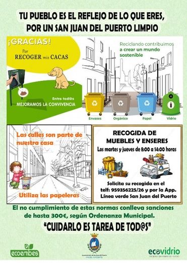 San Juan presenta la campaña de concienciación medioambiental 'Por un San Juan limpio'