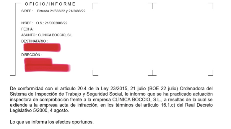 Sancionan a Clínica Boccio por preguntar a una aspirante en un proceso de selección si pensaba quedarse embarazada