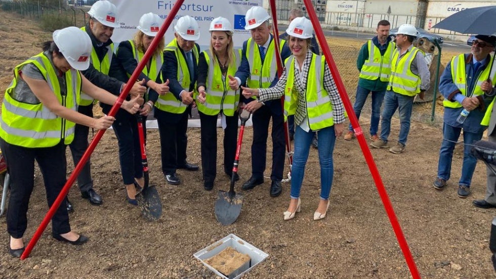 Comienzan en el Puerto de Huelva las obras del Hub Logístico del Frío