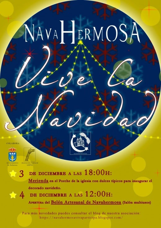 Navahermosa vivirá unas navidades con meriendas, adornos y belén artesanal