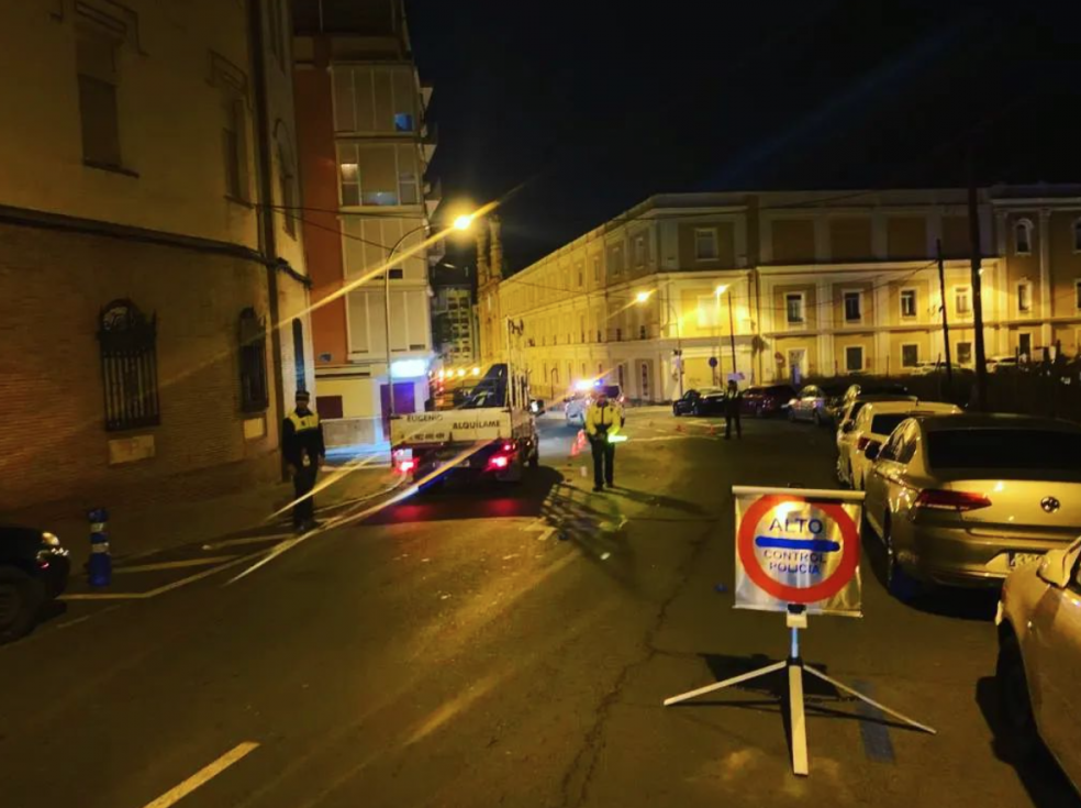 Interceptan en Huelva a un conductor que se dio a la fuga para evitar un control de alcoholemia