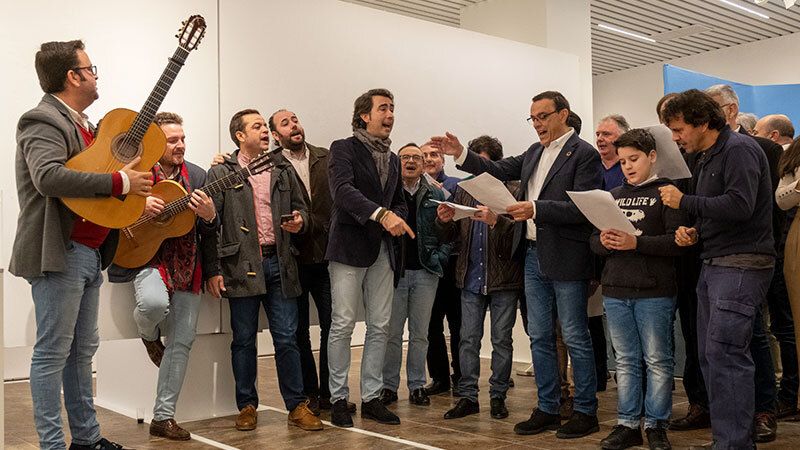 La Diputación vuelve a felicitar la navidad cantando villancicos flamencos