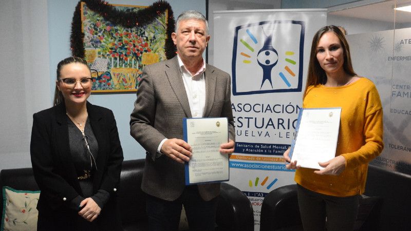 El Ayuntamiento de Palos renueva sus convenios de colaboración con las asociaciones Estuario y Huelva Diabetes
