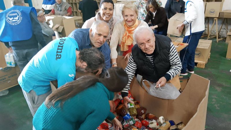 El Banco de Alimentos repartirá las tres próximas semanas los 120.000 kilos de la Gran Recogida 2019