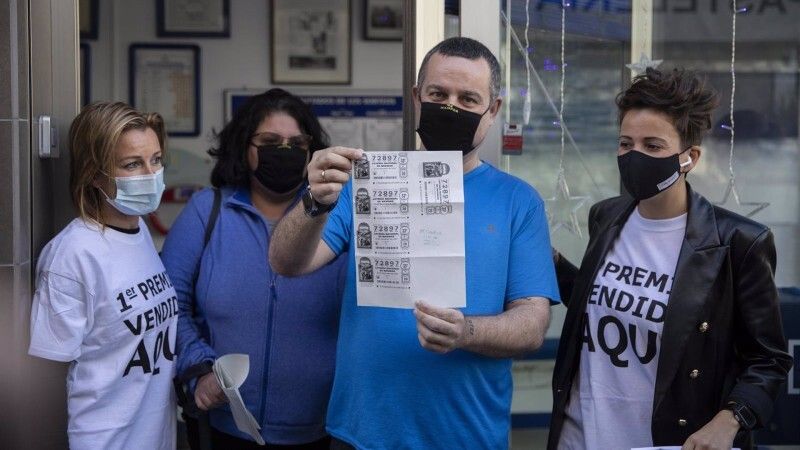 Una familia de Punta que llevaba tres años sin ingresos al no tener trabajo, agraciada con 1,2 millones del 'Gordo'