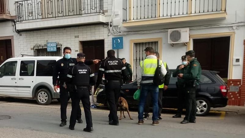 Desarticulan un punto de venta de droga en Bollullos