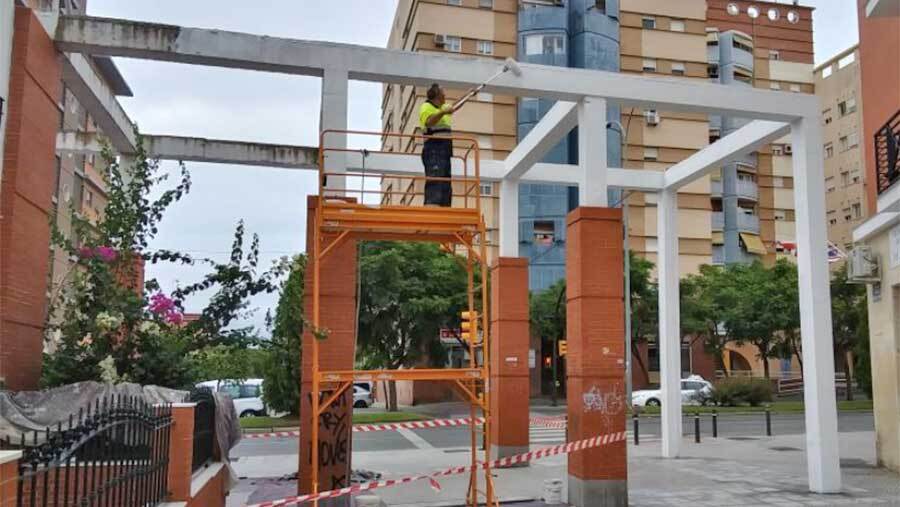 El Ayuntamiento de Huelva supera en noviembre los 200.000 euros de inversión en obras de mantenimiento