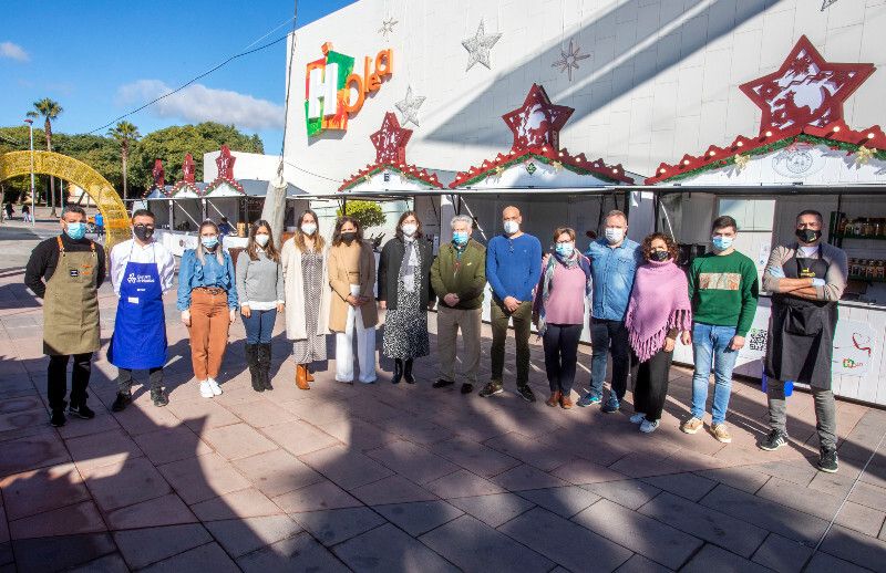 Holea acoge un mercado gourmet con productos de Huelva