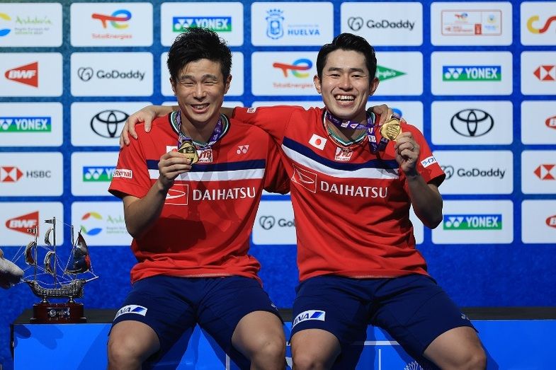 Loh y Yamaguchi, reyes en el festival asiático del Mundial de Huelva