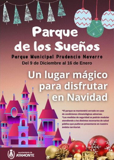 Vuelven las figuras infantiles del 'Parque de los sueños' a Ayamonte por Navidad