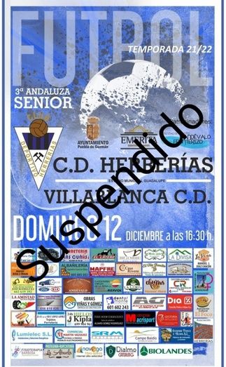 Uno de los fallecidos era futbolista del Herrerías, que aplaza su partido contra el Villablanca