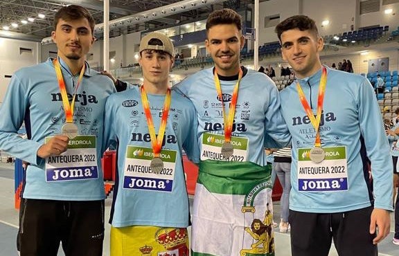 Ismael Díaz, subcampeón de España de Clubes Sub 20 con el Nerja
