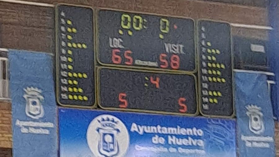 El Ciudad de Huelva es un cohete (65-58)