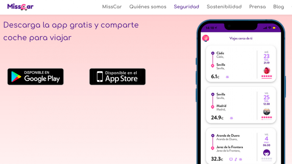 El runrún: ¿Compartir coche? Sí, pero solo entre mujeres