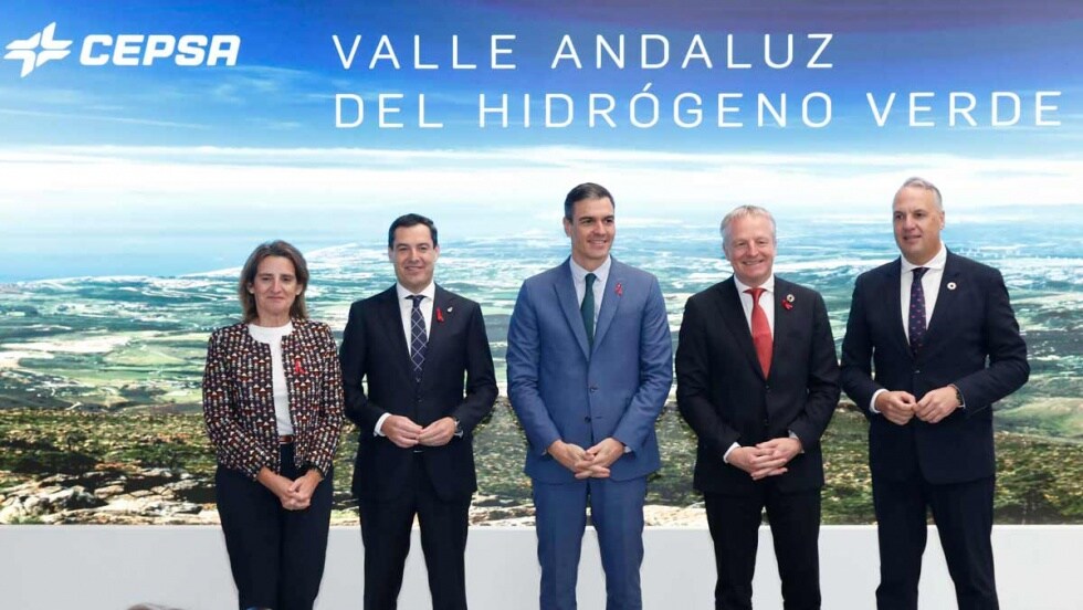 Cepsa pone en marcha en Huelva y Cádiz el mayor proyecto de hidrógeno verde de Europa