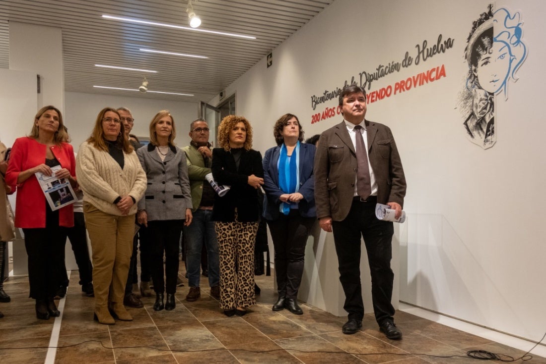 La exposición ‘200 años construyendo provincia’ pone el broche al bicentenario de la Diputación de Huelva