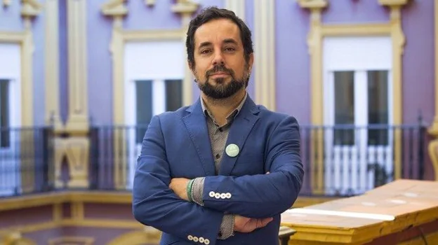 El candidato de Adelante Andalucía, Jesús Amador
