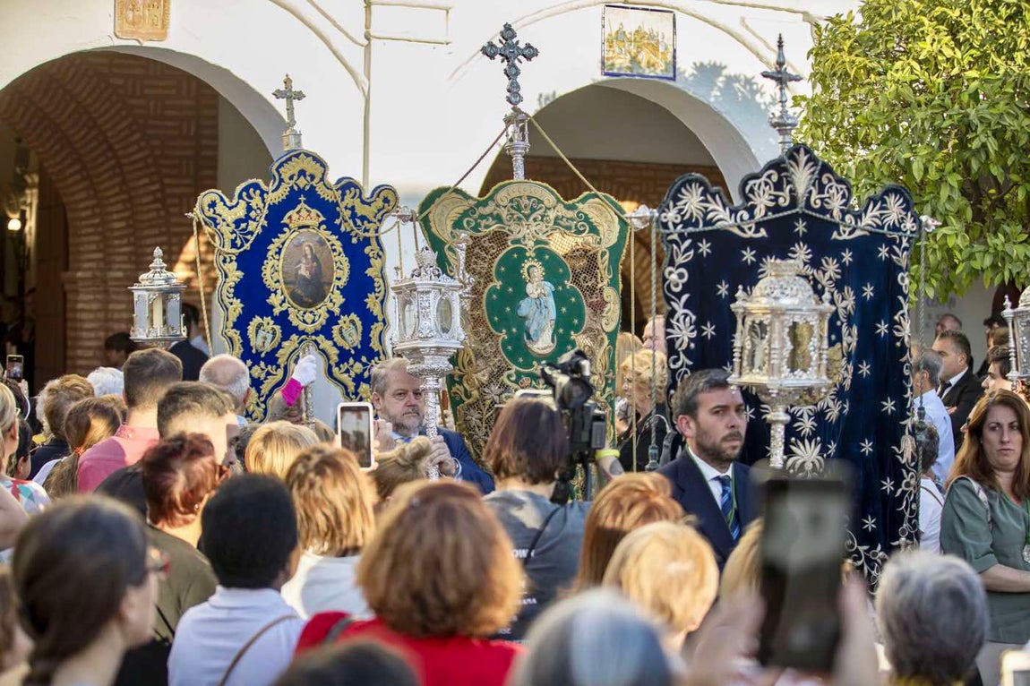 Las imágenes de la rogativa a la Cinta por la lluvia