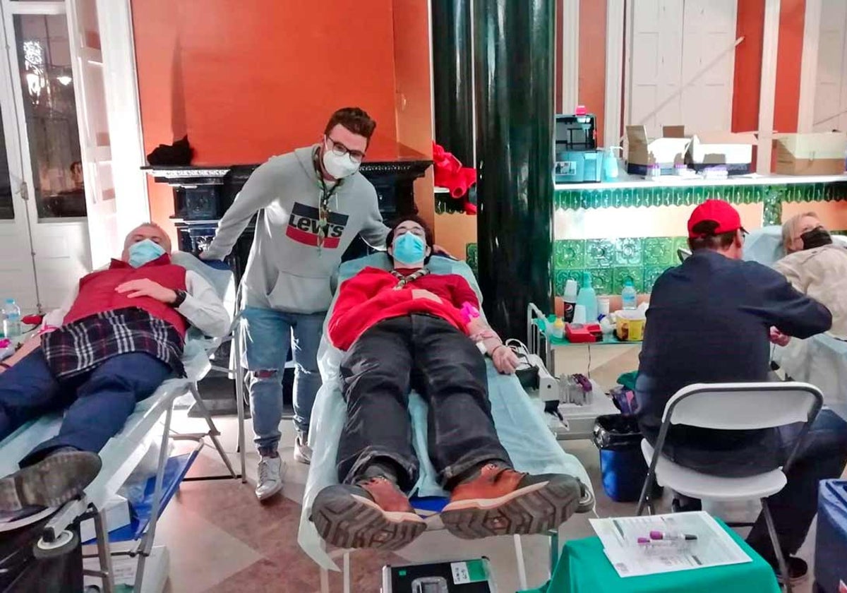 Una colecta de sangre en la Casa Colón