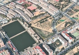 Las obras del tercer depósito de agua incluyen la dotación de un nuevo complejo deportivo en el Torrejón