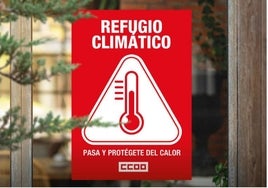 La sede de CCOO Huelva será 'refugio climático' este verano