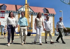 Las nuevas Colombinas volverán a la ría con un nuevo recinto que se aprovechará todo el año