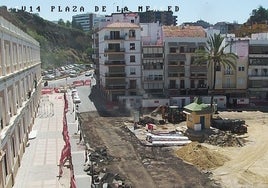 Derribar el kiosco de la plaza de la Merced costará más de 100.000 euros